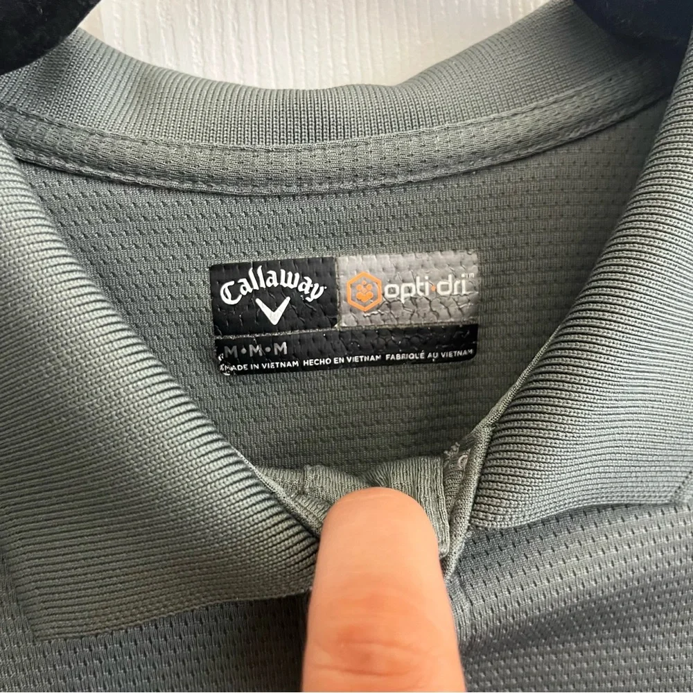 Callaway Anaheim Ducks Hockey Gray Polo Medium